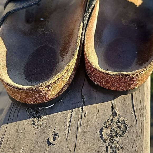 Birkenstock Arizona Black leather sandals size 44 / M 11 main image 6